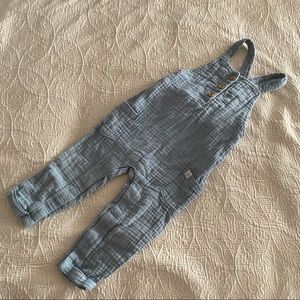 Little Planet Carter’s Muslin Overalls 18 months